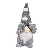 MRULIC Ostern Weihnachten Deko Wichtel Weihnachtsmann Festliche Geschenke Ostern Weihnachten Tischdekoration Basteln Deko Weihnachtliche Wichtel Deko FüR Kinder Familie Festliche Geschenk(A712)