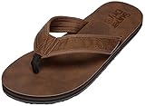 Superdry Herren Premium Flip-Flops Braun M