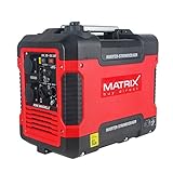 Matrix Inverter Stromgenerator mit USB, Benzin leise, 4 takt, 2000 Watt, für Camping und Garag