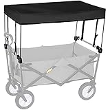 Faltbarer Bollerwagen Folding Outdoor-Hand Push Tragbare Trolley Cart Zubehör - Markise Baldachin,Faltbarer Bollerwagen Mark