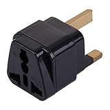 Shangya Steckeradapter Universalstecker und Abspielen WD-7s UK-Steckeradapter Power Outlet Reiseadapter F