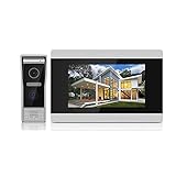 CFSNCM 7-Zoll-Touchscreen WiFi IP-Video-Intercom Für Villa Mit Einem WLAN-Empfänger Von Mini, Unterstützt Remote-Telefon F