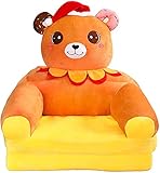 YONGJUN Kindersessel Ab 1 Jahr Kinder Kinder Plüsch Weiche Kleinkind Stuhl Sitz Kindergarten Bär Sofa Geschenk Geburtstagsspielzeug,A,80 * 50 * 55cm (Color : A, Size : 80 * 50 * 55cm)