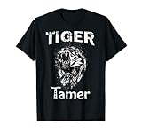 Lustiger Tiger Tamer Zirkusmeister Distressed Geschenk T-S