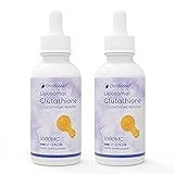ChriBubble Liposomales Glutathion 1000mg, Reines Reduziertes L-Glutathion in FlüSsiger Form, Verbesserte Absorption, Super Antioxidans Zur UnterstüTzung Der Immunfunk