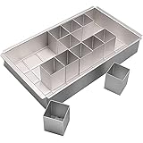 Anyingkai Zahlen Backform aus Aluminium mit Antihaftbeschichtung,Zahlenform Zum Backen,Zahlen und Buchstaben Kuchenform,Backform Zahlen,Aluminium Backformen S