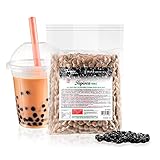 Tapiokaperlen für Bubble Tea - 1 kg | Hochwertige Tapioca Pearls passen auch lecker in Cocktails, Weinschorlen, Sekt, Joghurt und anderen D