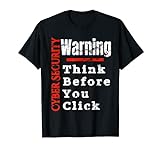 Cybersecurity Awareness Lustiges Shirt für Cyber Security Team T-S
