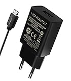 HomeSpot Ladegerät & Micro USB Kabel Value Pack kompaktes Universal USB Ladegerät /Netzteil / 5V1A mit EU Stecker mit 1 Meter USB Micro USB Kabel für Samsung Galaxy, Nexus, HTC, Motorola, LG und weitere USB Geräte (Ladegerät & 1M Micro USB Kabel)