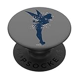 Disney Peter Pan Tinkerbell Americana Shadow PopSockets PopGrip: Ausziehbarer Sockel und Griff für Handys/Tablets mit Tauschbarem Top