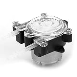 Peristaltikpumpe, DC 6V Professionelle Mikro-Peristaltikpumpe Labor Dosierpumpe Peristaltikkopf für Experiment Biochemische Analyse Pharmazie(2 * 4 mm)