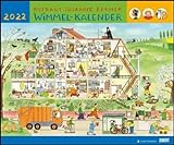 Rotraut Berner: Wimmel-Kalender - Kalender 2022 - DuMont-Verlag - Kinderkalender - Wandkalender - 59 cm x 49