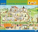 Rotraut Berner: Wimmel-Kalender - Kalender 2022 - DuMont-Verlag - Kinderkalender - Wandkalender - 59 cm x 49