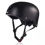 Cneng Skaterhelm Fahrradhelm Erwachsene Helm für Fahrrad Skateboard Scooter BMX Damen H