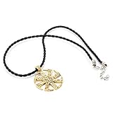 YUNMENG Nordic Amulet Viking Men Anhänger Halskette Slavic Amulet Pagan Solar Symbol Slavic Wheel Schmuck