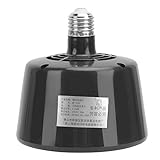 Changor Blacke Heizung Lampe, Isolierung Birne mit Kunststoff und Metall Tier Blut Verkehr Brütend Heizung Lampe Heizung Lampe Reptil Heizung Lampe Pro Reptil Isolierung