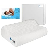 Pillow ortopedic 4neko orthopädisch, ergonomisch verbessert die Durchblutung. Kissen aus Memory-Schaum. Kissen für Menschen, die Wert auf Komfort und einen hohen Standard Leg