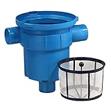 Regenwasserfilter Zisternenfilter 3P Gartenfilter GF mit Kunststoffsieb für den Einbau in die Zisterne oder Kunststoffzisterne, Anschluss DN100, Höhenversatz 0 cm. Für die Regenwassernutzung im G