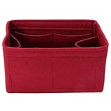 MSEKKO Aufbewahrungstasche Filzeinlage Tasche Make-up Handtasche Organizer Reise Innentasche Tragbare Kosmetiktaschen Aufbewahrung