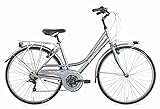 Legnano 28 Zoll Trekkingrad Damen Lerici 21 Gänge Silber 48 cm Rahmengröß
