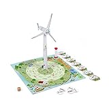 Spiel Windkraftanlagen Challenge - Gesellschaftsspiel für Kinder - Spielerisches und pädagogisches Kooperationsspiel - Partnerschaft mit dem WWF® - FSC-zertifizierte Pappe - Ab 6 J