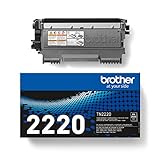 Brother Toner TN-2220 TN2220 Original Schwarz 2600 Seiten N