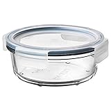 IKEA 092.690.94 Frischhaltedose mit Deckel rund Glas G