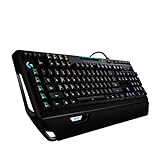 Logitech G910 Orion Spectrum mechanische Gaming-Tastatur, RGB-Beleuchtung, taktile Romer-G-Schalter, 9 programmierbare G-Tasten, Anti-Ghosting, ARX-Second-Screen-Funktion, Scandi-QWERTY-Lay
