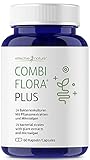 effective nature - Combi Flora Plus - Mit 14 Bakterienstämmen - Enthält eine Optimale Kräutermischung - Mit Spirulina, Chlorella und AFA-Algen - 60 Vegane Kap