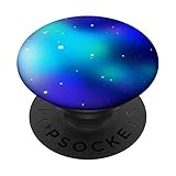 Blaue Träume Galaxie PopSockets mit austauschbarem PopGrip