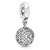 Pandora Moments Harmonious Hearts Damen Bead Charm 925 Sterlingsilber 25