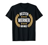 Herren Werner Name Geschenk-Idee Geburtstag Lustiger Spruch T-S