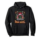 Sour Diesel Unkrautvlies Trucker Marihuana Pullover H