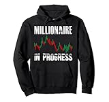 Millionär In Arbeit Spruch Daytrader Trader Trading Pullover H