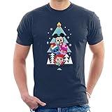 Disney Doorables Christmas Stack Us Under The Tree Men's T-S