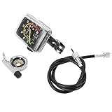 Aeloa Fahrrad-Geschwindigkeitsmesser Fahrrad Tachometer-Fahrrad-Computer Mountainbike-Code Tabelle Wasserdicht Mechanische O
