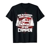 Fun Camper Campen Camping Wohnwagen Womo Urlauber Geschenke T-S