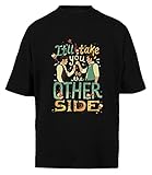 Other Side - Greatest Showman Unisex Herren Frau Baggy T-Shirt Bio-Baumwolle Schwarz Unisex Baggy T-Shirt Black