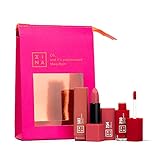 3INA Makeup - Vegan - Cruelty Free - The Perfect Numbers Gift Set - Makeup Geschenkset - The Lipstick 254 - The Longwear Lipstick 503 and 250 - Mehrfarbig