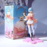 Rem Ram Figur, Leben in einer anderen Welt Rem Ram Figur PVC, Anime Charakter Cartoon, Erwachsene Sammlung Spielzeug Geschenk