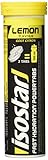 Isostar Powertabs Zitrone, isotonisches Getränk,Sportdrink für intensives Training, 1er Pack (in 1Tube 10 Tabs)