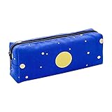 Mäppchen Federmäppchen Segeltuch Stiftetasche Unisex Federtasche Pencil Case Schulmäppchen mit Reißverschluss Mädchen Teenager (Rui#107)