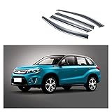 FHJDxsD Für Suzuki Vitara 2015-2020 Fenstervisier Auto Regenschutz Shiend Deflektoren Markise Zierabdeckung Außen Auto Styling