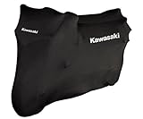 Kawasaki HQ Indoor Stretch Bike Cover Abdeckplane innen Gr.M