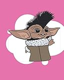 Alien Baby Yoda E.T Parody Pink: Draw Your Own Comic - Alien Themed Blank Comic Book Pag
