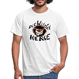 Spreadshirt Die Wilden Kerle Logo Wild Männer T-Shirt, XL, Weiß