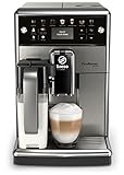 Saeco PicoBaristo Deluxe SM5573/10 Kaffeevollautomat, 12 Kaffeespezialitäten (integriertes Milchsystem, LED Display) E