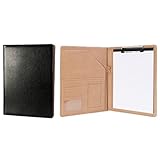 ZHINTE Mappe A4 Leder Konferenz Aktenordner Document Manager Organizer Mit R