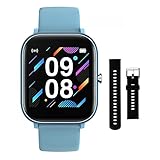 Smartwatch Herren- und Damensportuhr Fitnessunterstützung Herzfrequenzmesser Schlafmonitor Sportuhr Uhr(C)