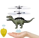 Hubschrauber Ferngesteuert Indoor, Mini Helikopter Spielzeug Ferngesteuert Fliegender Dinosaurier Helikop